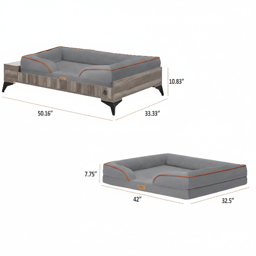 The Wyatt Modern Pet Bed